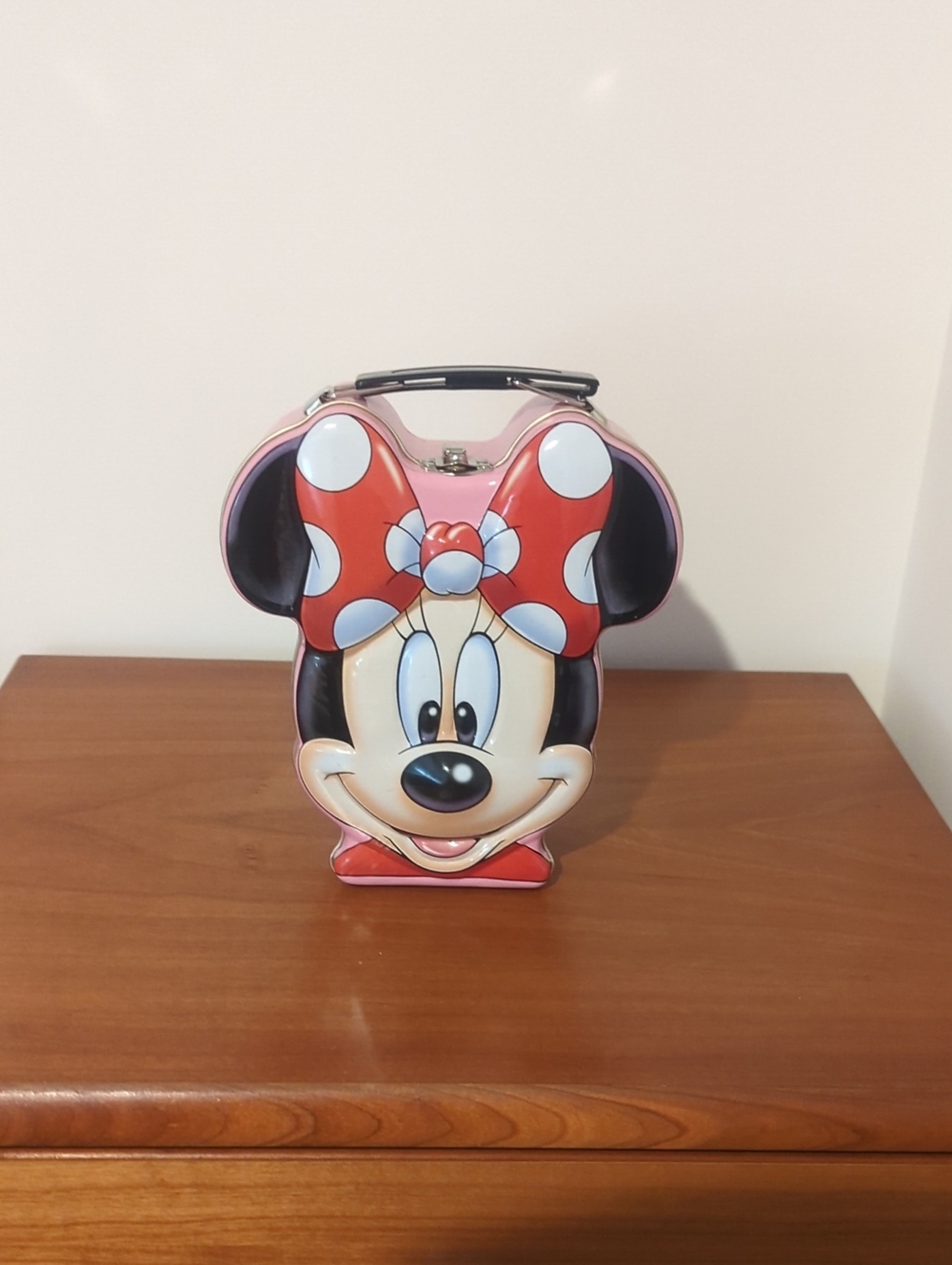Disney Minnie Mouse Pink and Red Character Cosmetic Case